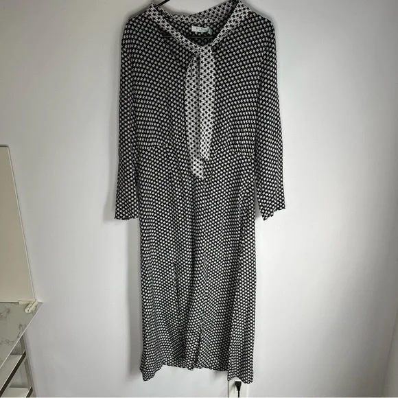Rixo London Stella Mini Star Midi Silk Dress size Large - Picture 4 of 9